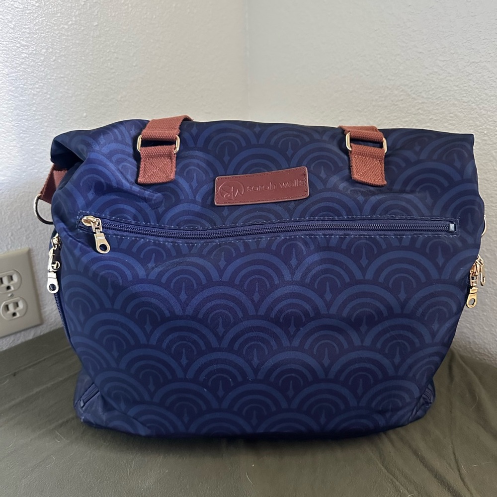 Sarah Wells “Lizzy” Breast Pump Bag - Deco print
